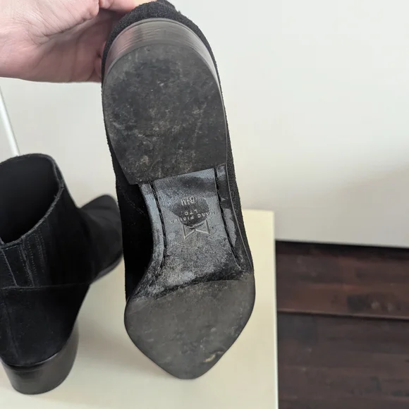 Marc Fisher Black Women's Ankle Boots - Picture 7 of 15